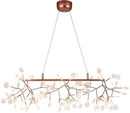 Chandelier Wrought Iron Pendant Light Northern Europe Pendant Lamp Industrial Dining Light Modern and Simple Acrylic Firefly Chandelier Creative Personality LED Chandelier Villa Art Chandeliers