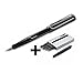 Lamy Safari Fountain Pen (19M) Black & 5 Black Ink Cartridges