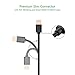 Ugreen Micro USB Cable USB 2.0 A Male to Micro B Sync & Charging Cable, 1.5ft x 3 3 Pack, Black