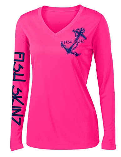 woman fishing shirts
