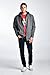 Duran 5v/2a(power Bank) Heated Hoodie: Full-zip Hooded Fleece Sweatshirt (Hoodie) (Large, Heather Grey + 10000mah Battery)