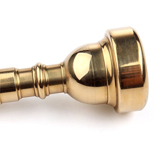Pakala66 Trumpet Mouthpiece 3C 5C 7C Size Instrument Accessory (3 Pack Gold)