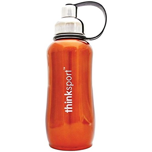 Thinksport Stainless Steel Sports Bottle, Silver (17 ounce) - Thumbnail 4