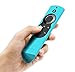 OEAGO Silicone [Anti Slip] Shock Proof Cover Case for All-New Fire TV with 4K Alexa Voice Remote (2017 Edition) (2nd Gen) / Fire TV Stick Alexa Voice Remote (Teal)