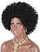 Kalyss Big Bouncy Full Thick Short Afro Kinky Curly Wigs for Women Lightweight Synthetic Hair Wigs 150% Density Natural Looking Fluffy Hair Replacement Wig