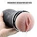 Male Masturbator with Strong Suction Base for Hands Free Fun, PALOQUETH Man Masturbation Cup with Porn Star Moaning Feature 10 Vibration Modes for Life Like Experience