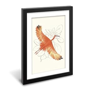 NWT Black Paper Framed Canvas Wall Art for...