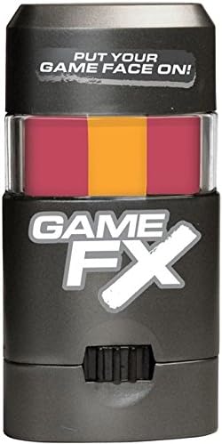 NCAA Any Team GFX49 GameFX Sports Face Paint, Dispenser, Maroon/Gold/Maroon