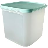 NewTupperware Modular Mates Square #3 Container 17-cup / 4 L with Seal (Aquamarine)