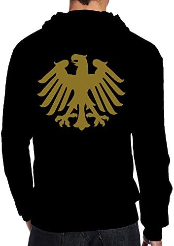Jozie Men's Hoodies German Eagle Size L Black