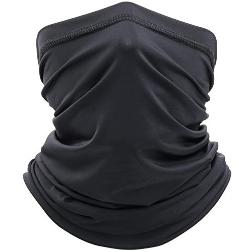 ZCPlus 4 PCS Balaclava for Face Shield Mask Dust Wind UV Sun Protection Neck Gaiter Headwear Bandana Outdoor Face Mask for Women Men Face Scarf