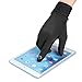 HiCool Winter Gloves, Touch Screen Gloves Thermal Cycling Gloves Driving Gloves for Men and Women (Black, Small)