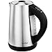 VonShef 1.7L/ 54fl oz 6 Variable Temperature Control Cordless Electric Kettle - Stainless Steel