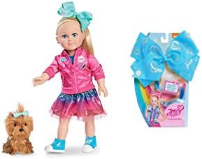 Jojo Siwa My Life Doll 18" Includes BowBow Dog Plush + BONUS Blue Jojo Bow