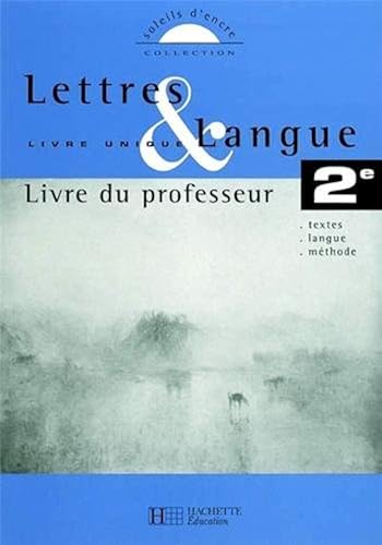 Download Lettres & Langues 2e : Livre du professeur PDF
