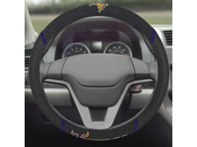 Fanmats 21559 Steering Wheel Cover NFL (Minnesota Vikings)