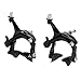 Vbestlife Bicycle Front Rear Caliper Brake Set,1 Pair Road Bike V Shape Mechanical Dual-Pivot Brake Set Repair Partsthumb 3