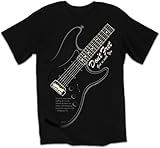 Kerusso Adult Christian Guitar T-shirt Don't Fret God Is With You