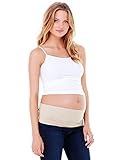 Ingrid & Isabel Women's Maternity Everyday Bellaband, Nude, 1