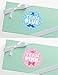Gender Reveal Stickers Team Pink and Team Blue Shower Sticker Labels 42 Pack