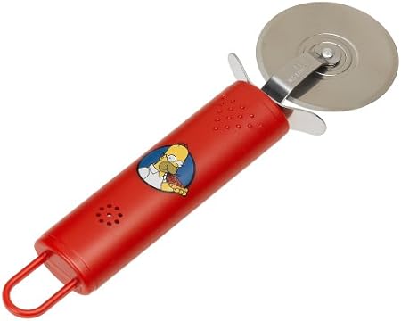 Amazon Com Homer Simpson Talking Pizza Cutter Everything Else