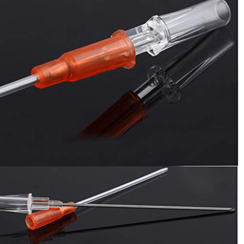 Tattoo Needles Tattoo Kit,Pack of 4 Catheter Piercing Needles Tattoo Piercings Tool Including Sizes 14g 16g 18g 20g for Piercing Supplies Piercing Kit Body Piercing Tool - Thumbnail 5
