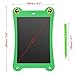 NEWYES 8.5 Inch Colorful Frog-pad Doodle Pad Drawing Board LCD Writing Tablet for Kids and Adults (Green)