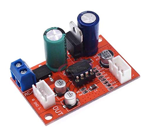 NE5532 Audio OP AMP Moving Coil Microphone Preamps Pre-Amplifier Pre-amp Magnetic Head Phono Amplifier Board DC9-24V AC8-16V