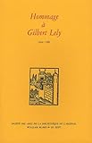 Hommage à Gilbert Lely: 1904-1985 (French Edition) by 