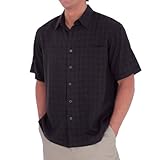 Royal Robbins San Juan Short Sleeve Shirt,OBSIDIAN,X-Large