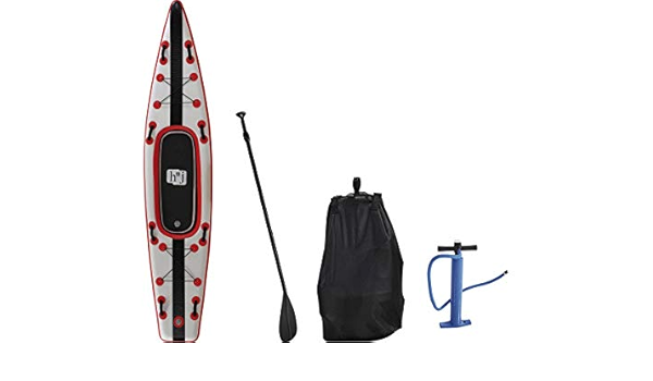 habitatetjardin Paddle Sup Wave K1-365 x 76 x 15 cm - Rojo ...