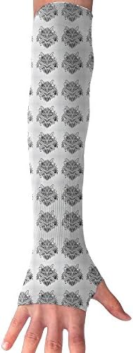 Geometrical Wolf King Cooling Arm Sleeves Unisex Sun Block UV Protection International Fashion