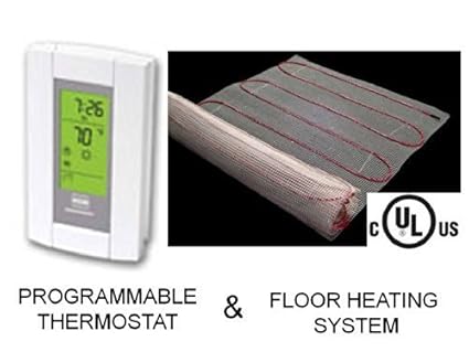 Buy 15 Sqft Mat Electric Radiant Floor Heat Heating System With