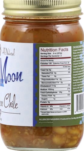 BLUE MOON GOODNESS, SOUP VEGAN GREEN CHILI, 16 OUNCE