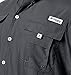 Columbia Men's Bahama II UPF 30 Short Sleeve PFG Fishing Shirt, Black, X-Small