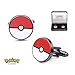 Pokemon Men's Stainless Steel Black PVD Plated Pokeball Cufflinks