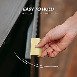 Ravinte 10 Pack Finger Pulls for Cabinets