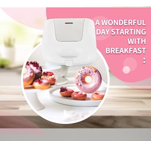 Mini Donut Timer Non-stick Donut Machine Mini Donut Maker Machine – Make 16 Donuts At ...
