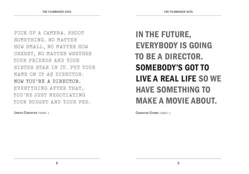 The Filmmaker Says: Quotes, Quips, and Words of Wisdom - //coolthings.us