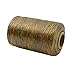 Treasure Gurus Artificial Deer Sinew Waxed Beading Craft Poly Thread Spool Natural Wax Sinue