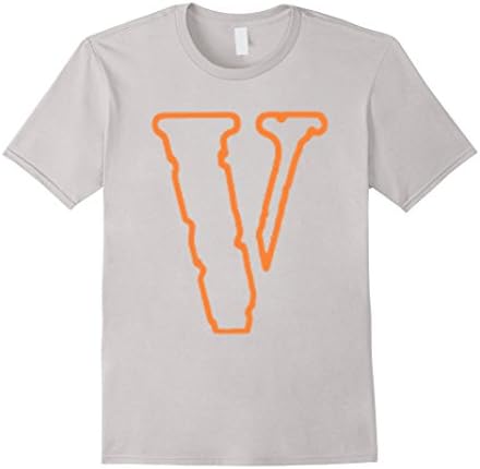 Men's VLONE NEON Tshirt XL Silver