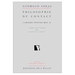 Philosophie du contact