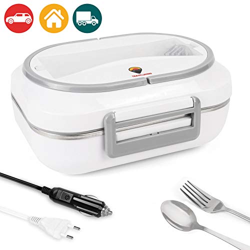 TRAVELISIMO Electric Lunch Box 2 in 1 for Car/Truck and Office