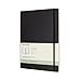 Moleskine 12 Month Weekly Planner, Extra Large, Black, Soft Cover (7.5 x 10)