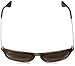 Ray-Ban RB4187 Chris Square Sunglasses, Rubber Havana/Brown Gradient Dark Brown, 54 mm