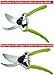 Heavy Duty Bypass Pruning Shears - Superior Quality Forged Aluminum Hand Pruner with Japanese Cutting Blade