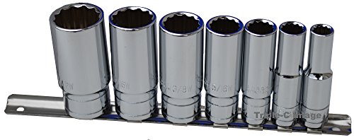 Whitworth Socket Set 7 Pieces 3/8" Drive by Toolzone