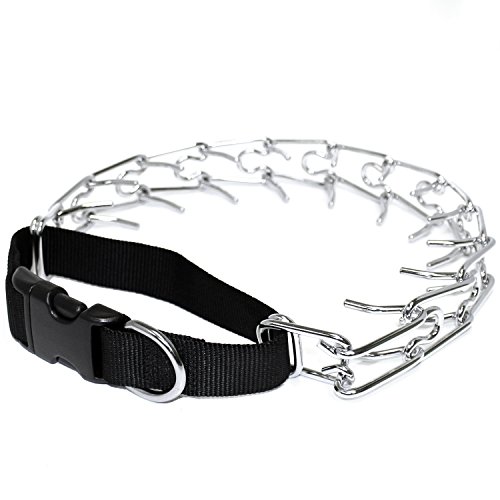 Coastal Pet Products 05592 BLK22 Titan Prong Dog Training Collar Neck