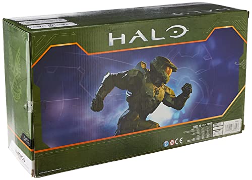 HALO 4 World Of Halo - Action Figure Master Chief E Marine UNSC + Veicolo Warthog Deluxe