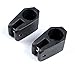 Mxeol Bimini Top Fittings Jaw Slide Black Nylon Hardware Pair (Black, 7/8 Inch)